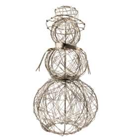 Mira Fair Trade Silver Wire Snowperson