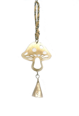 Mira Fair Trade Mushroom Bell Chime Ornament