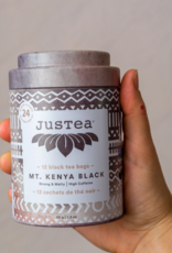 Justea Mt. Kenya Black Tea Bag Tin