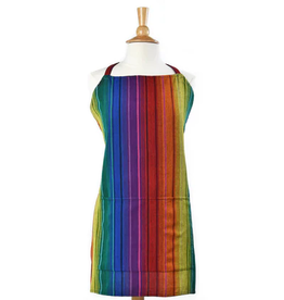 Mayamam Weavers Bib Apron - Rainbow Stripes