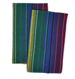 Mayamam Weavers Kitchen Towel - Bright Rainbow