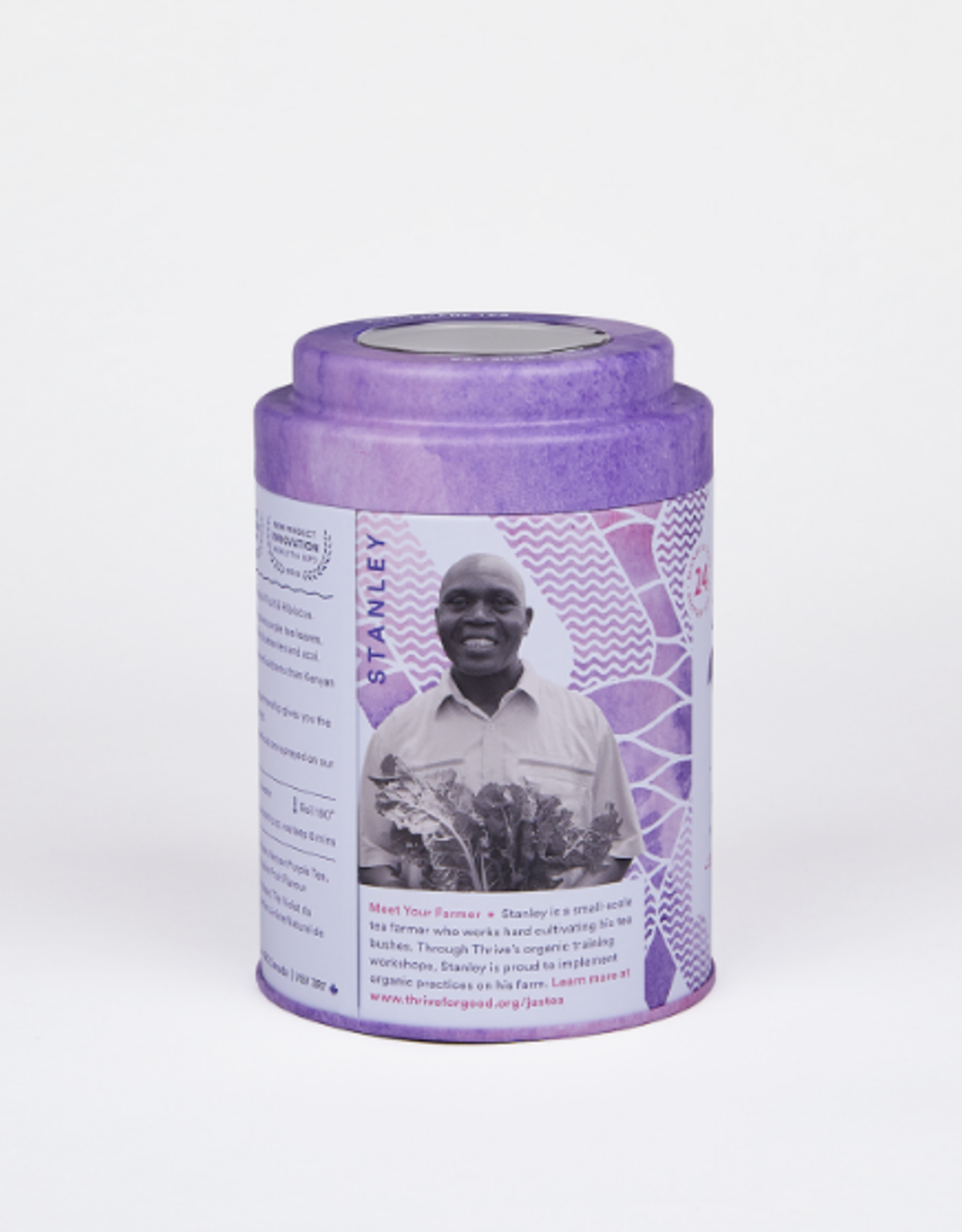 Justea Purple Rain Tea Bag Tin