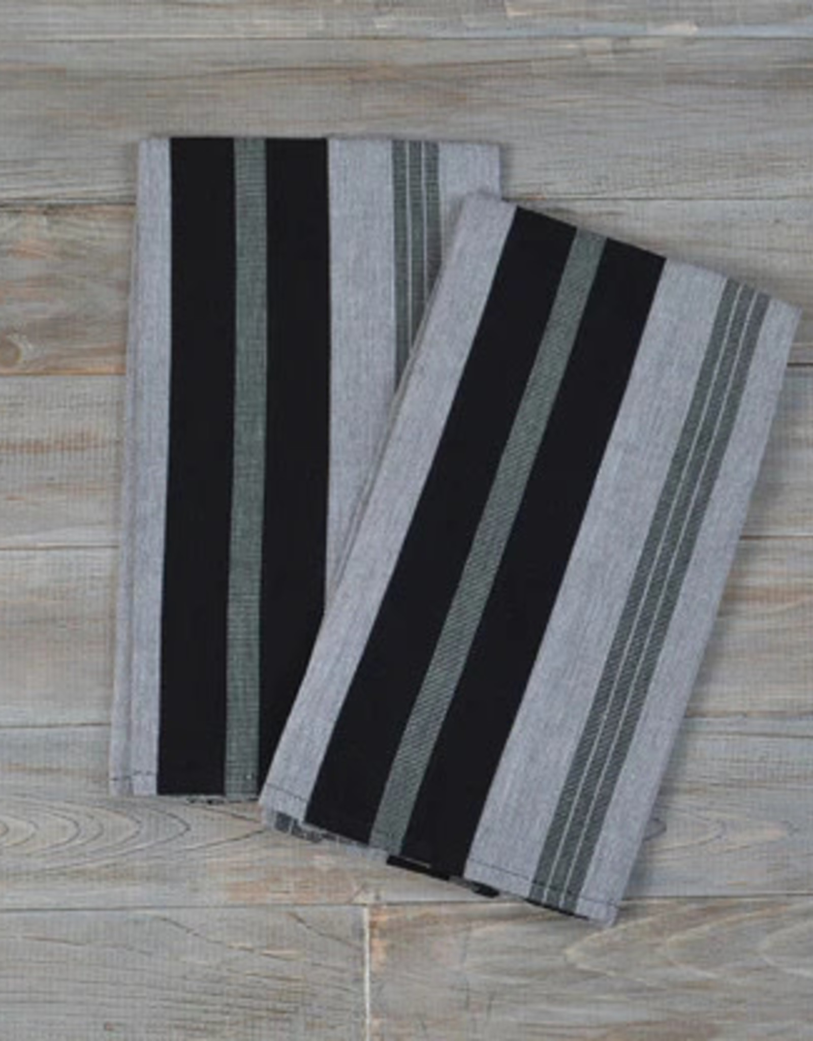 Mayamam Weavers Kitchen Towel - Black and Gray