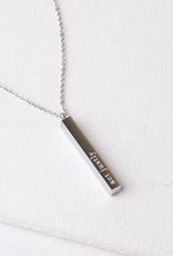 Starfish Project Give Justice Bar Necklace