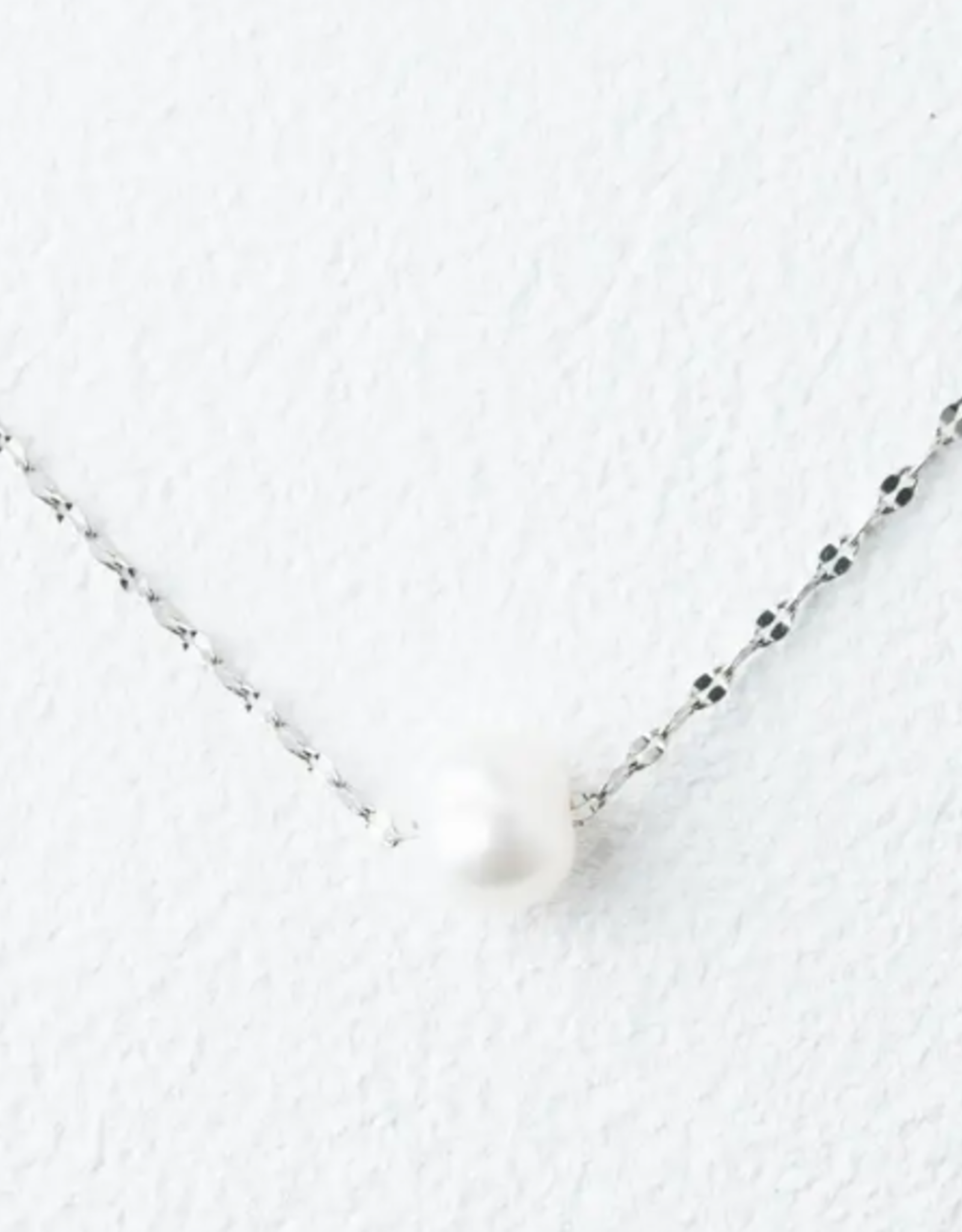Starfish Project Annie Silver Pearl Necklace