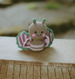 Pebble Milk Chocolate Butterfly Rattle