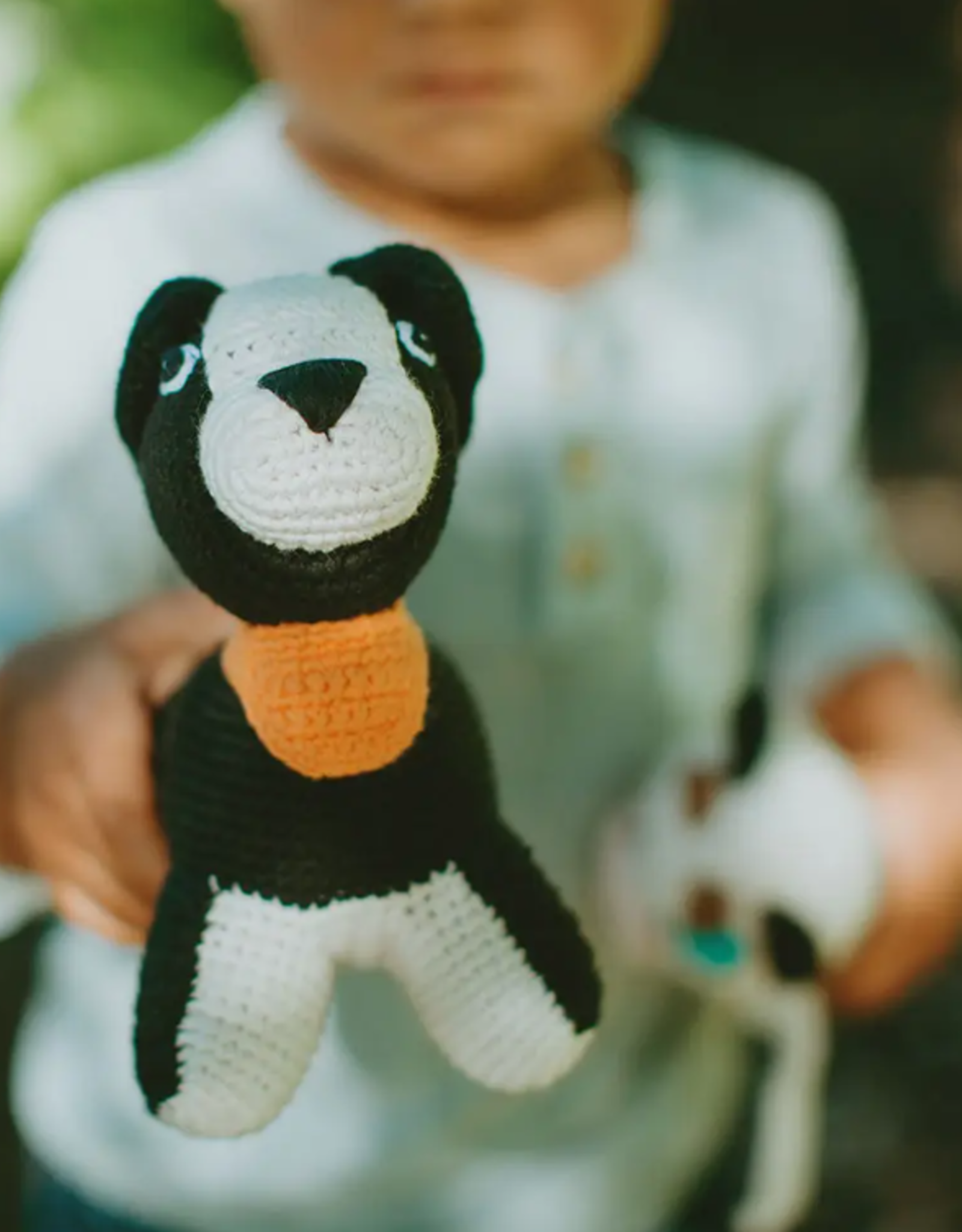 Pebble Sheep Dog Rattle
