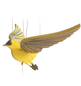 Tulia Artisans Goldfinch Bird Flying Mobile