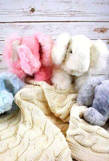 Blossom Inspirations Elephant Alpaca Fur Toy - Gray