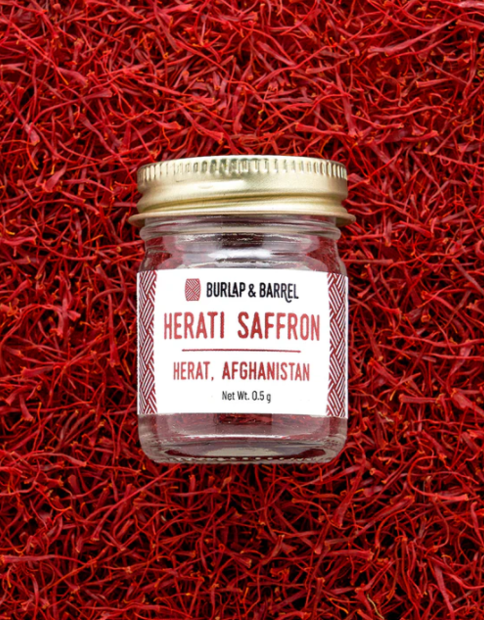 Burlap & Barrel Herati Saffron