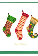 Quilling Card Quilled Christmas Stockings Card