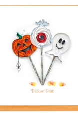 Quilling Card Quilled Trick or Treat Card
