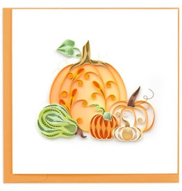 Quilling Card Quilled Assorted Pumpkins Card
