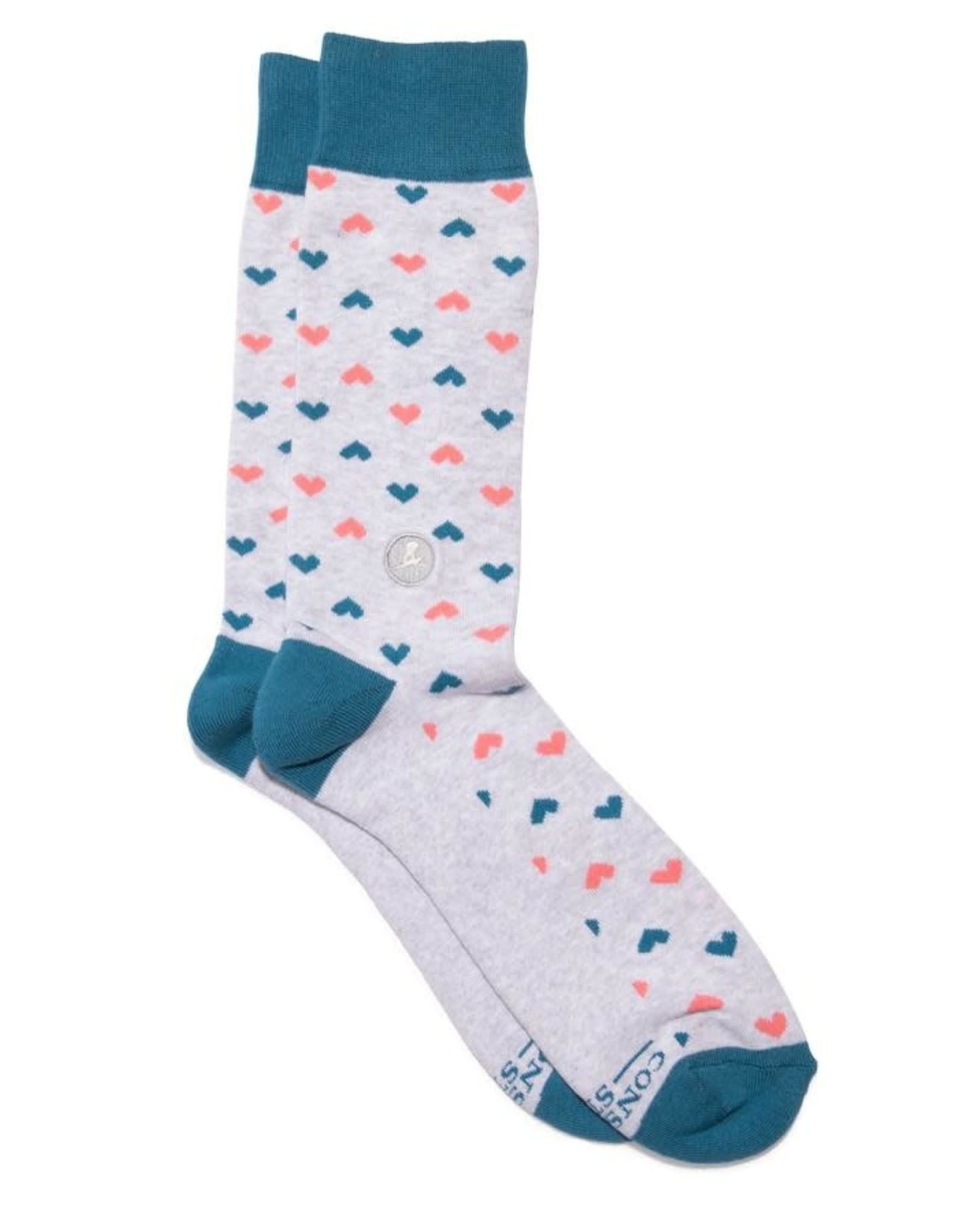 Conscious Step Socks That Find a Cure (Hearts)