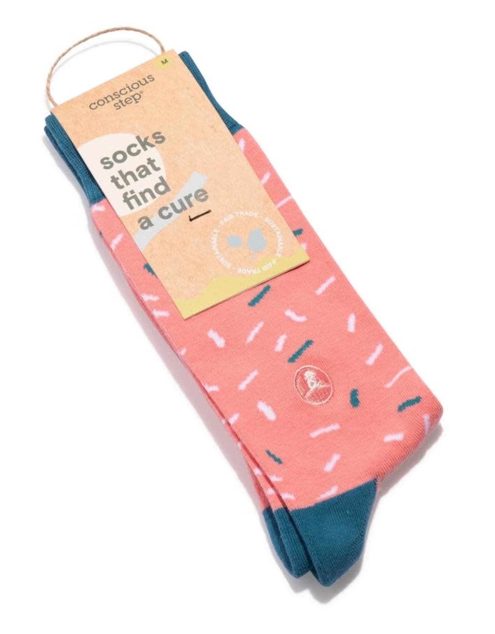 Conscious Step Socks that Find a Cure (Confetti)
