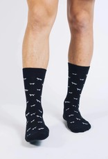 Conscious Step Socks that Save Dogs (Black)