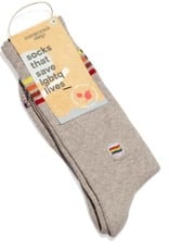Conscious Step Socks that Save LGBTQ Lives (Gray)