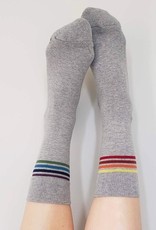 Conscious Step Socks that Save LGBTQ Lives (Gray)