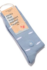 Conscious Step Socks that Support Mental Health (Clouds)