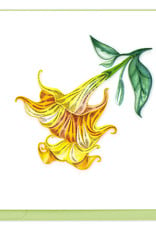 Quilling Card Quilled Angel's Trumpet Card