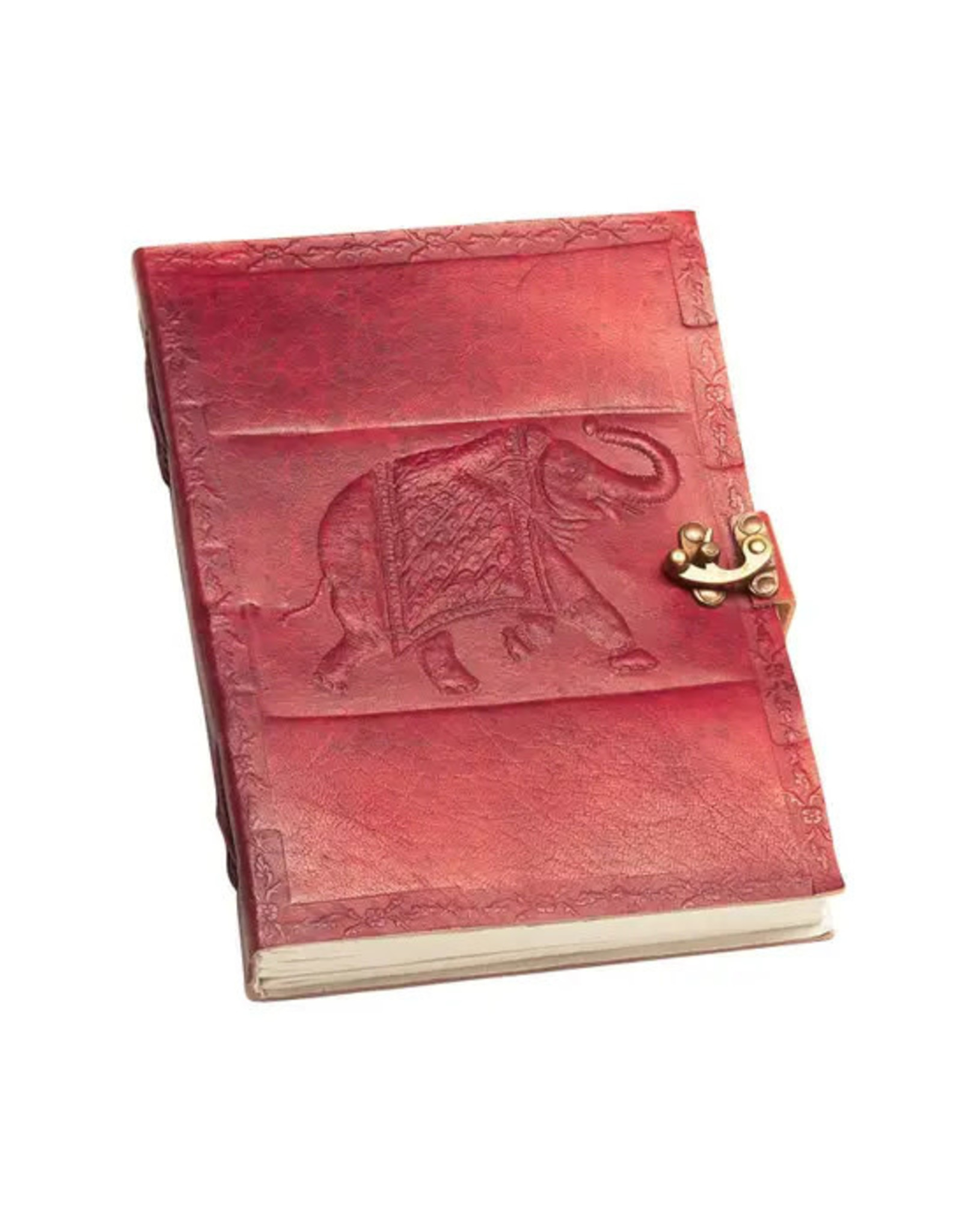 Ten Thousand Villages Leather Elephant Journal