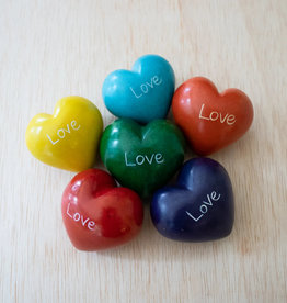 Venture Imports Word Hearts - Love, Multicolor
