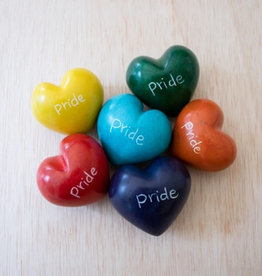 Venture Imports Word Hearts - Pride, Multicolor