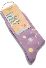 Conscious Step Socks that Support Mental Health (Sun and Moon)