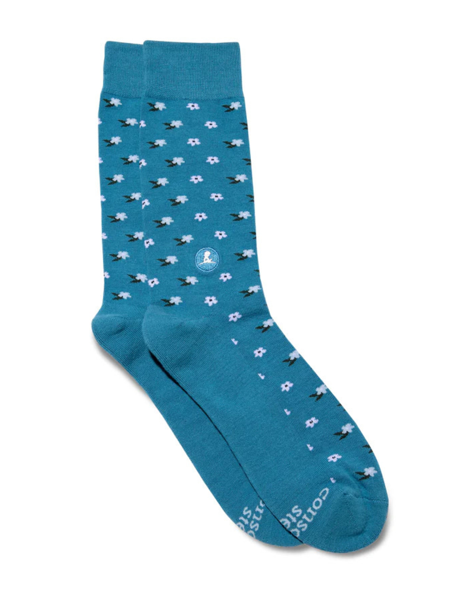 Conscious Step Socks that Find a Cure (Blue)