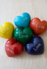 Venture Imports Word Hearts - Love, Multicolor