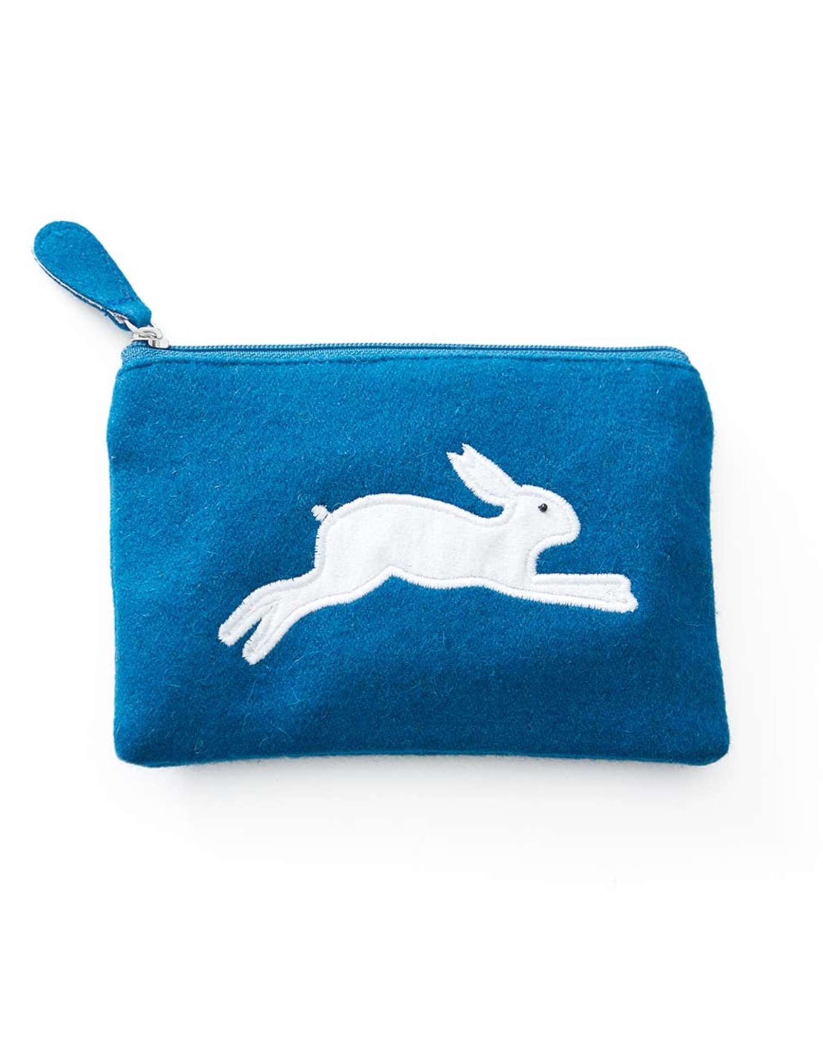 WorldFinds Leaping Hare Coin Purse Blue