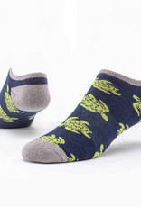 Maggie's Organics Footie Socks (Navy Turtles)