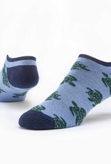 Maggie's Organics Footie Socks (Blue Turtles)