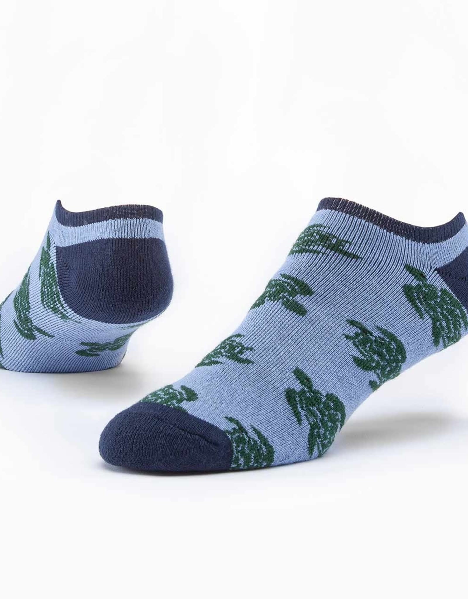 Maggie's Organics Footie Socks (Blue Turtles)