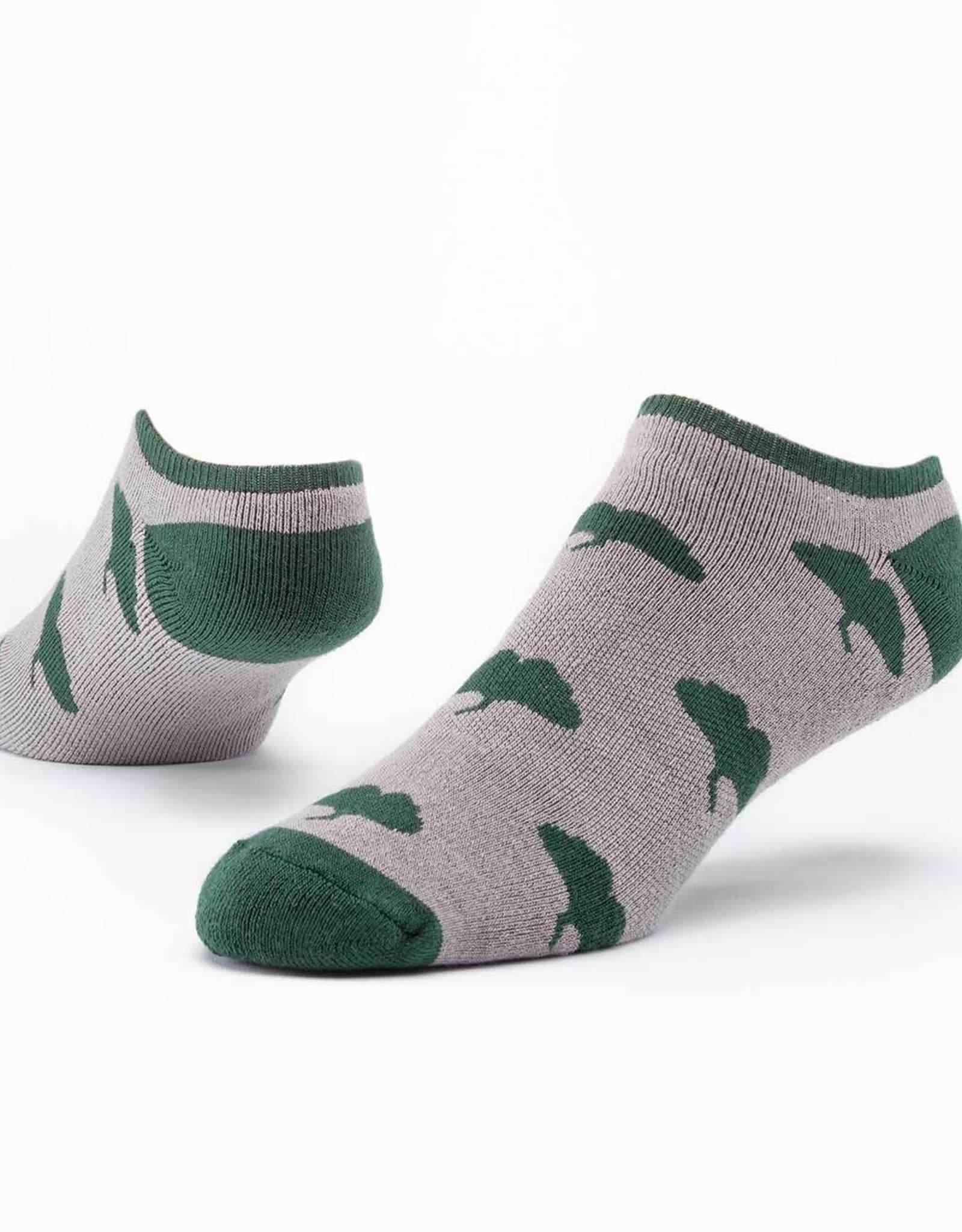 Maggie's Organics Footie Socks (Ginkgo Grey)