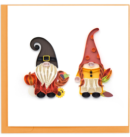 Quilling Card Quilled Thanksgiving Gnomes Card