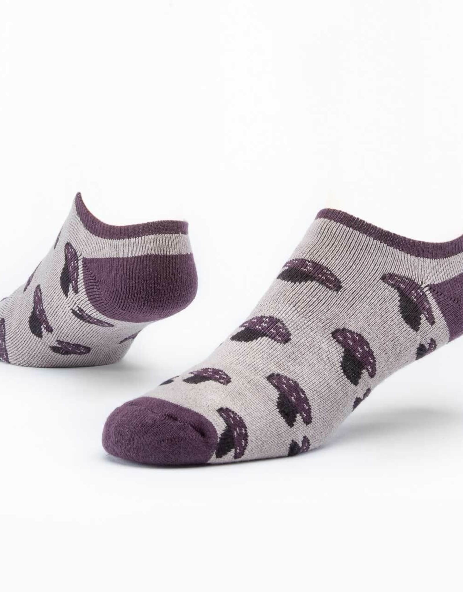 Maggie's Organics Footie Socks (Mushroom Grey)