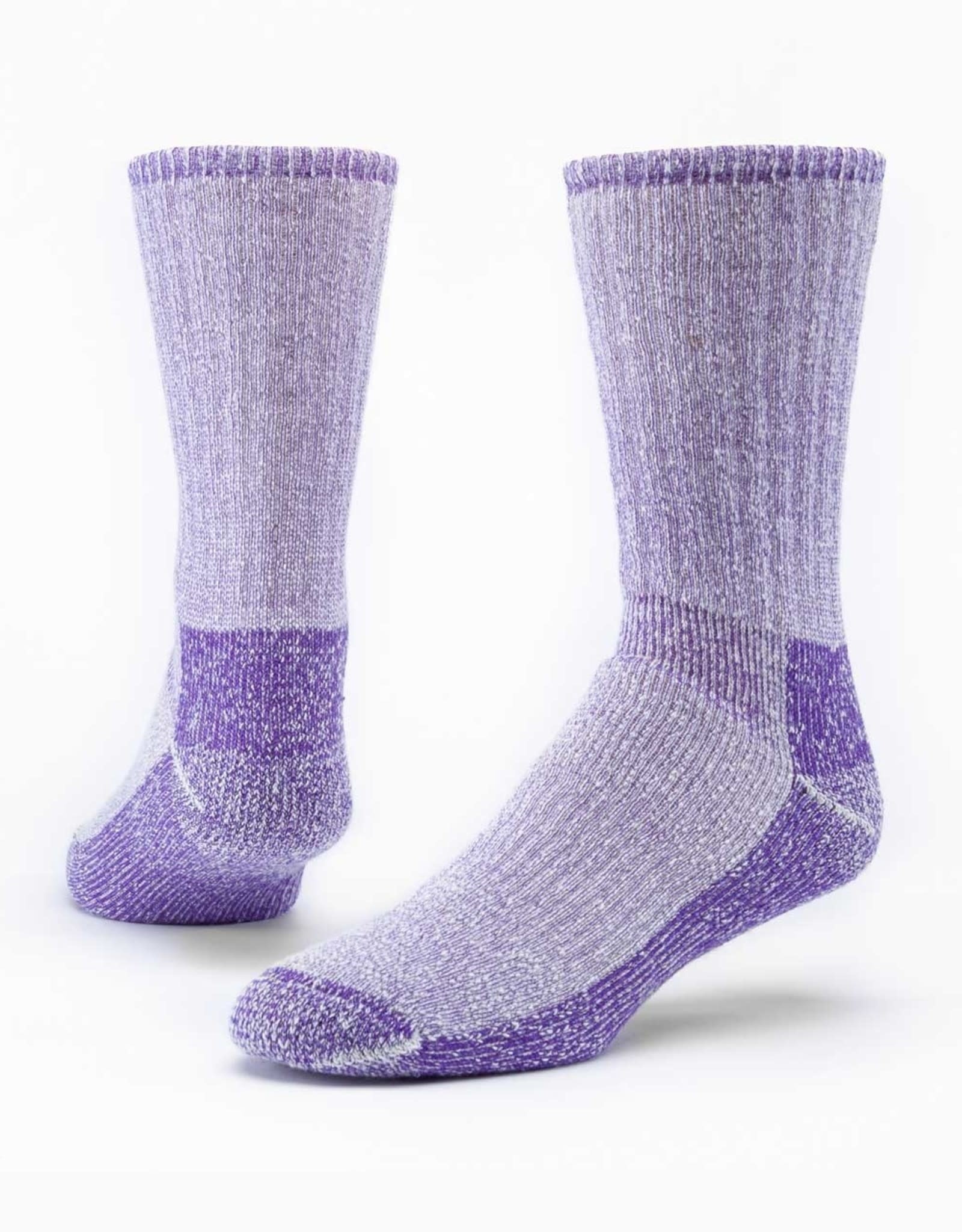 Maggie's Organics Mountain Hiker Socks (Purple)