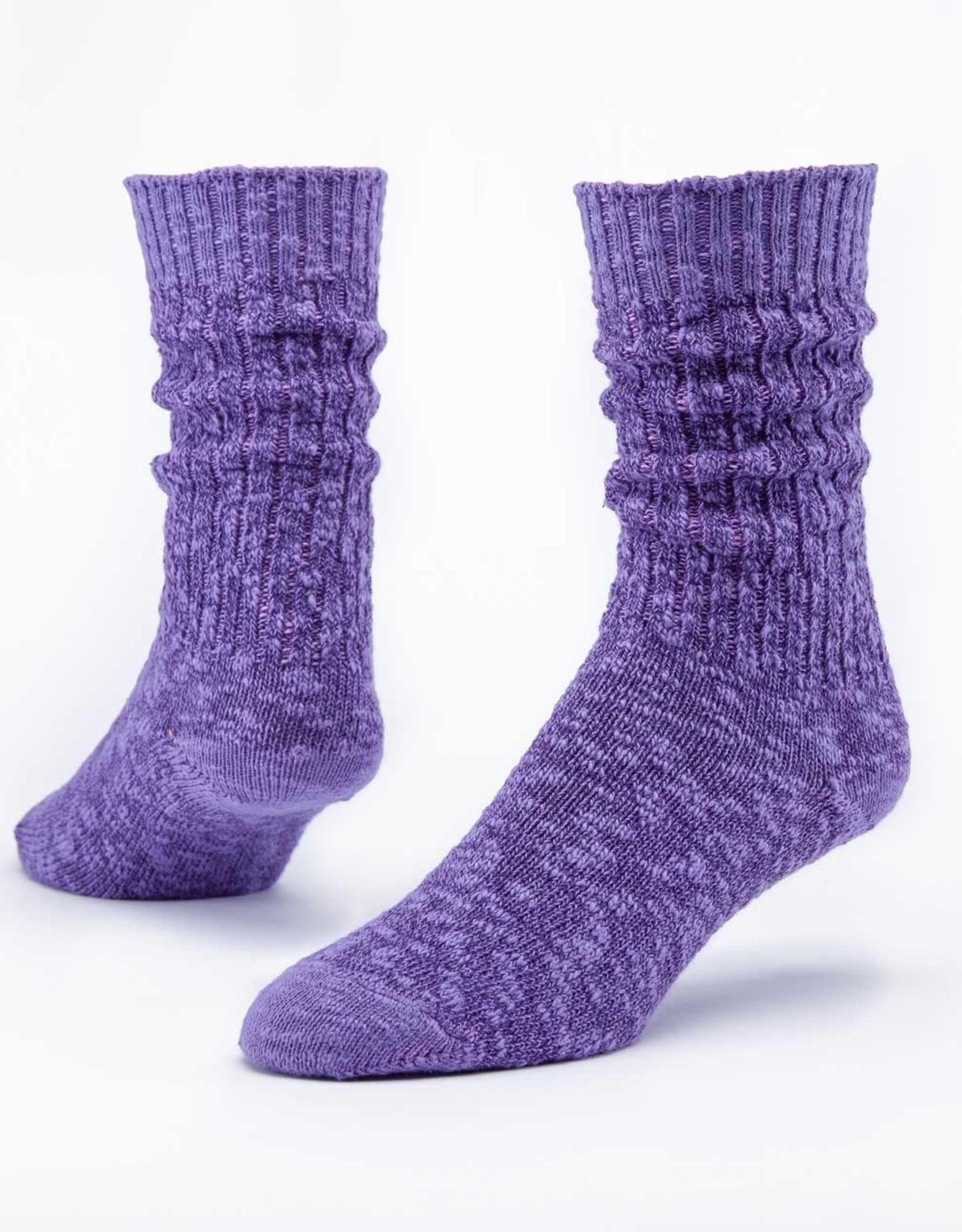Maggie's Organics Ragg Socks (Solid Purple)