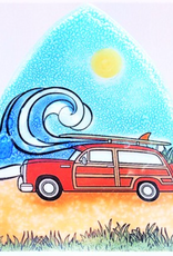 Pampeana Surfing Woodie Car Nightlight