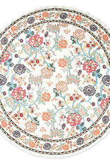 Serrv Modern Jaipur Round Tablecloth 70" Diameter