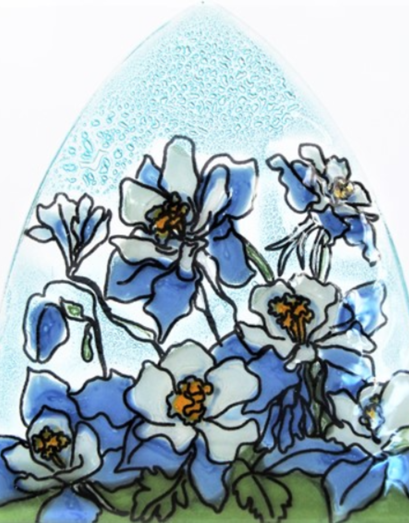Pampeana Blue Columbine Flower Nightlight