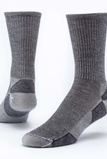 Maggie's Organics Urban Hiker Wool Crew Socks (Gray)