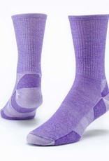 Maggie's Organics Urban Hiker Wool Crew Socks (Purple)