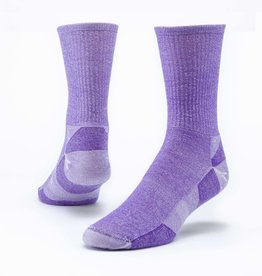 Maggie's Organics Urban Hiker Wool Crew Socks (Purple)