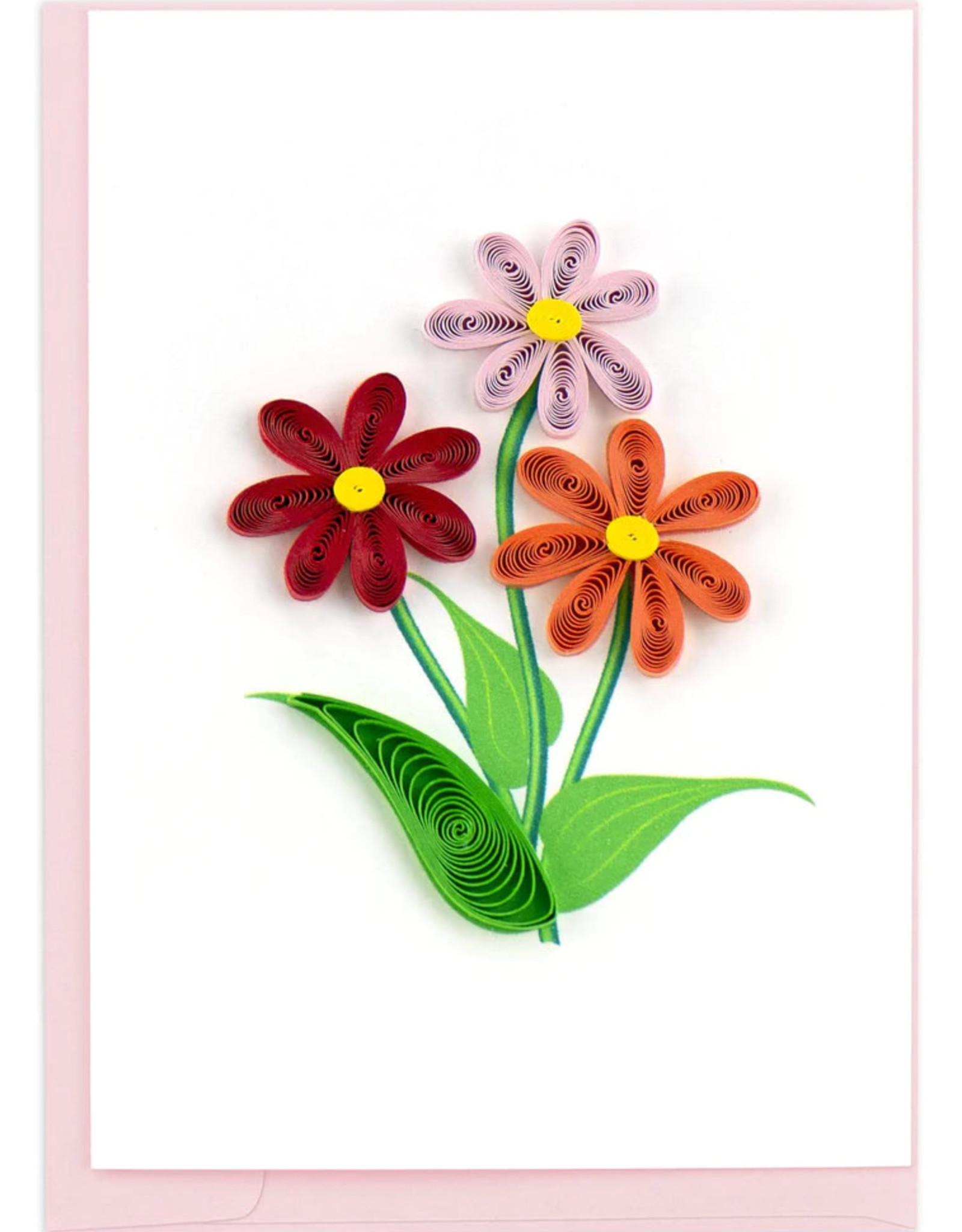 Quilling Card Quilled Daisy Gift Enclosure Mini Card