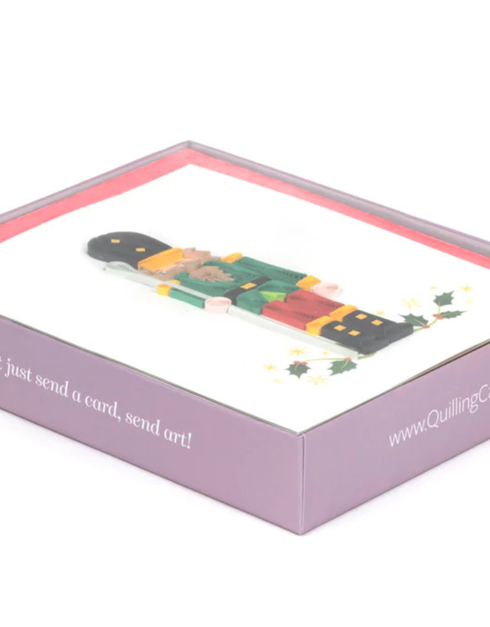 Quilling Card Quilled Nutcracker Note Card Box Set
