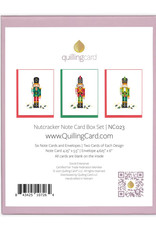 Quilling Card Quilled Nutcracker Note Card Box Set