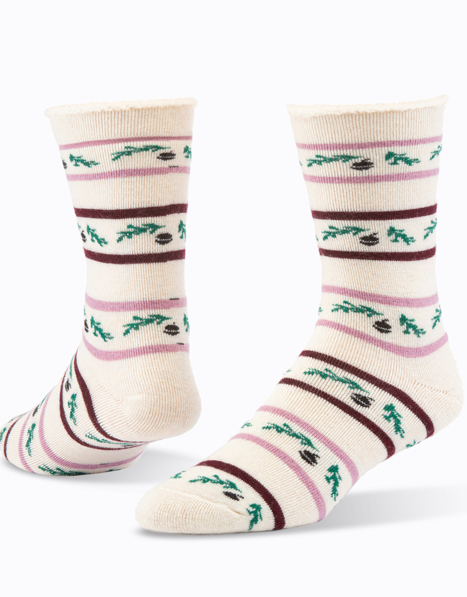 Maggie's Organics Wool Snuggle Socks (Acorn White)