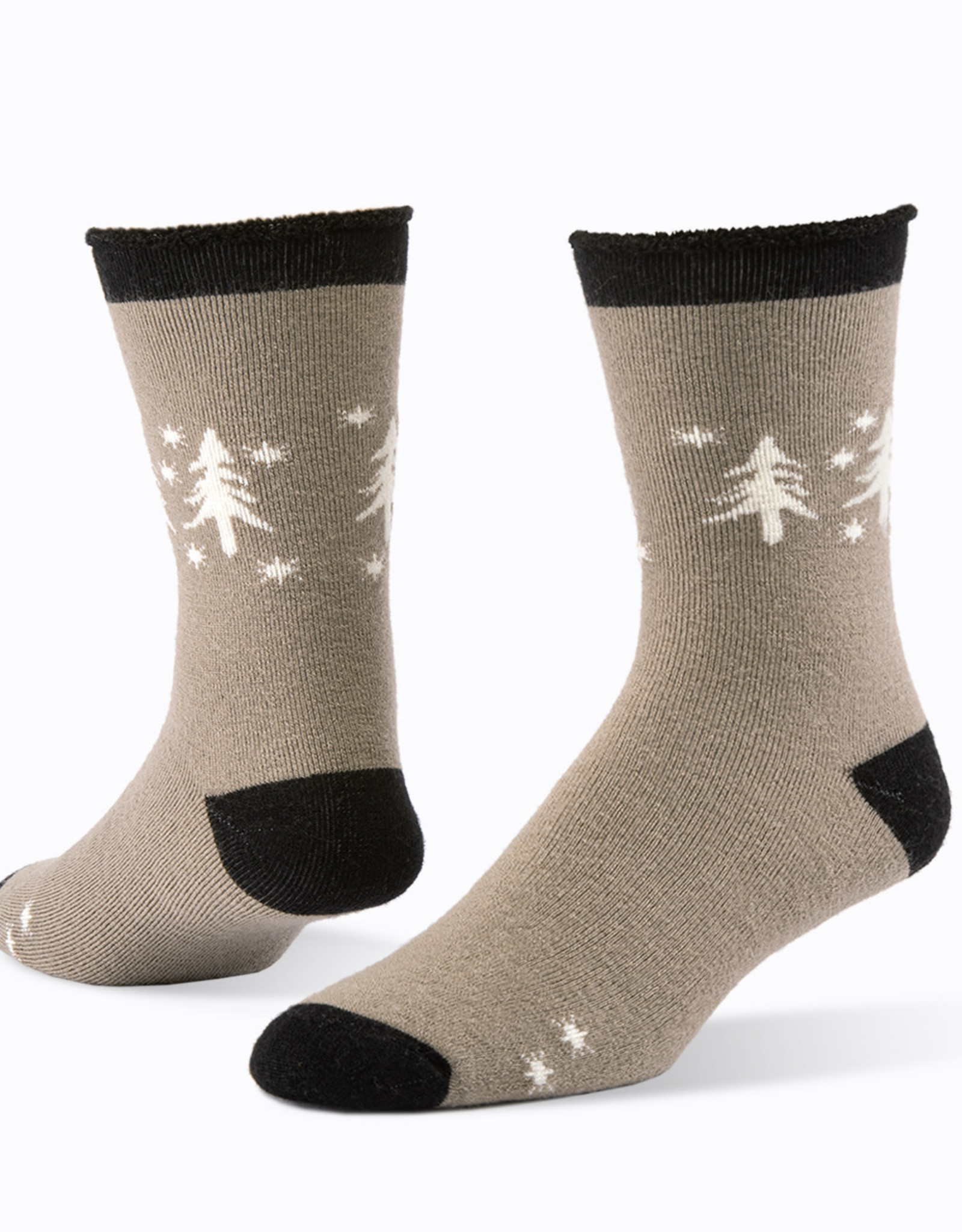 Maggie's Organics Wool Snuggle Socks (Forest Taupe)